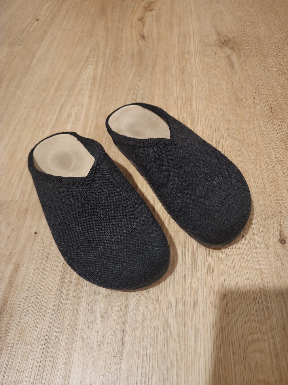 Rothy's The Casual Clog - Soft Black Size 7